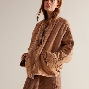 Free People Dolman Quilted Jacket